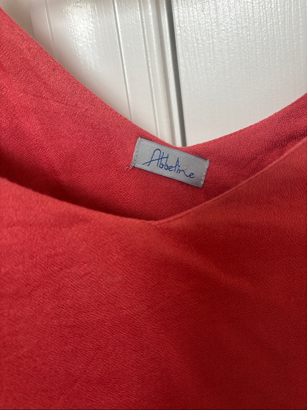 Pink Cold-Shoulder Ruffle Top - Picture 4 of 5